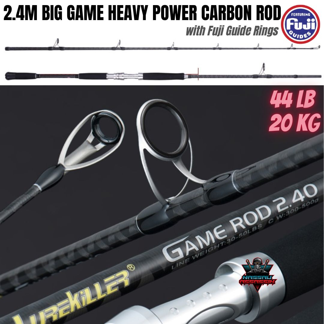 1.8M UP TO140LB/ 64KG Two-sectional Heavy Power Carbon