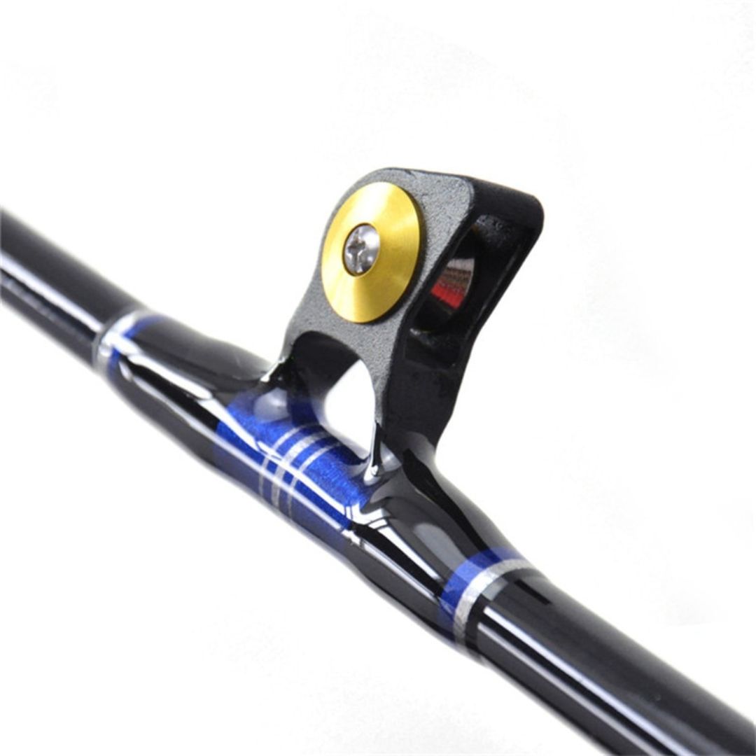 Double Roller Rod Guides Heavy Duty Trolling Fishing Rod Roller Guides Ring