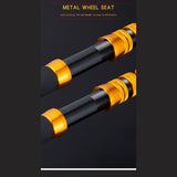 1.8M UP TO140LB/ 64KG Two-sectional Heavy Power Carbon Trolling Rod with Maksuki Double Roller Guides